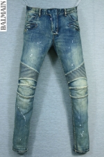 BALMAIN 발망 바이커 6 포켓  스판 슬림핏  (허리 32, 키 178이하) - b579