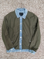 [L] ZARA 자라 배색 청 자켓