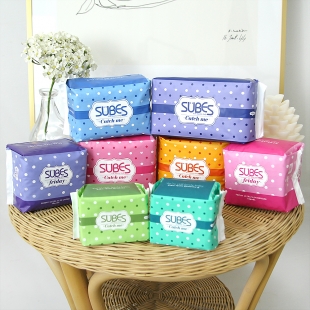 생리대 캐치미/프라이데이 6팩 / 중형 대형 오버나이트 팬티라이너 롱