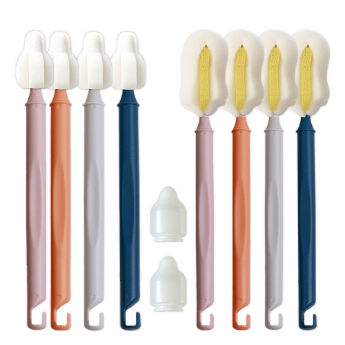 미니롱 4P+더블폼 4P 세척솔 젖병솔