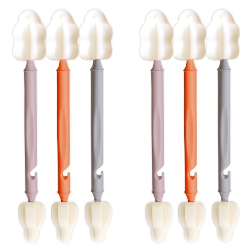 듀얼 와이드폼 3P+3P 세척솔 젖병솔