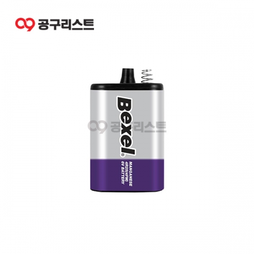 벡셀 건전지 망간 4R25 6V 4FM 142-0113