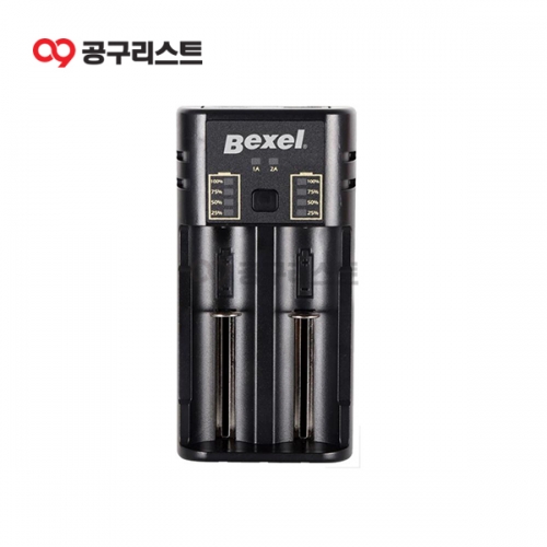 벡셀 충전기 2구 MULTI 리튬이온 18650 142-1778