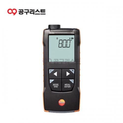 테스토 NTC 및 Pt100 온도 측정기 testo 110