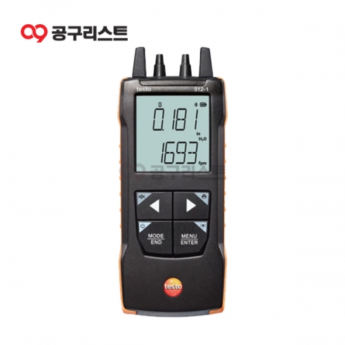 테스토 디지털 차압 측정기 testo 512-1