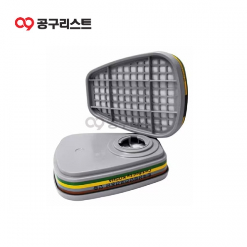 3M 방독정화통 1봉(2EA) 6006K 825-0407