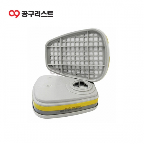 3M 방독정화통 1봉(2EA) 6002K 825-0373