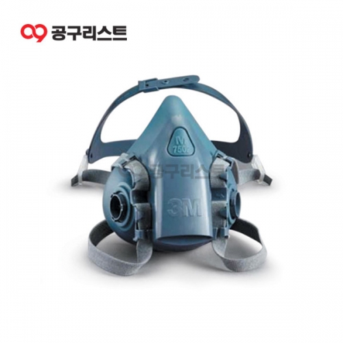 3M 직결식마스크 7502 반면형 양구 825-0294