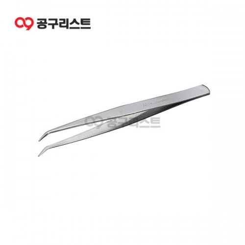 아넥스 핀셋 곡선 스테인레스 집게 150mm 128