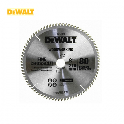 디월트 원형톱날 216mm(8 1/2인치) 목재용 DWA30016