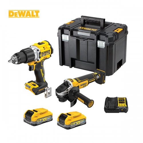 디월트 파워스텍 콤보 세트 DCK2026S2T 배터리2개 DCG4051 DCD806N