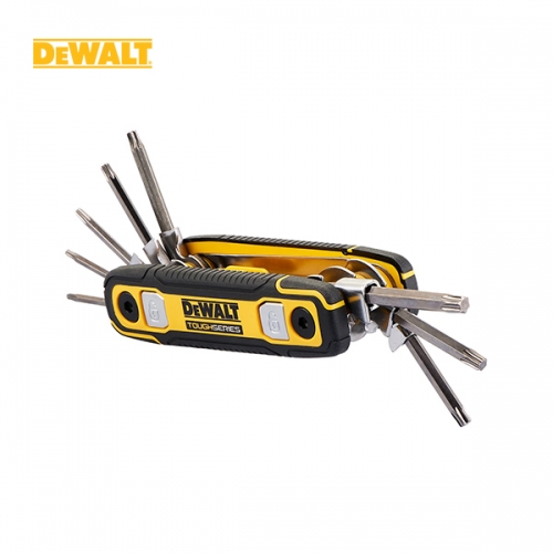 디월트 DWHT70268 터프시리즈 접이식 육각렌치 8pcs 별렌치