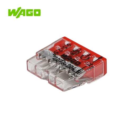 와고 전선 전기 단선용 커넥터 2273-204