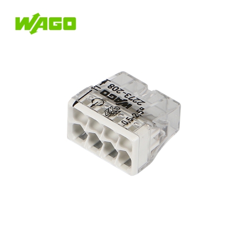 와고 전선 전기 단선용 커넥터 2273-208