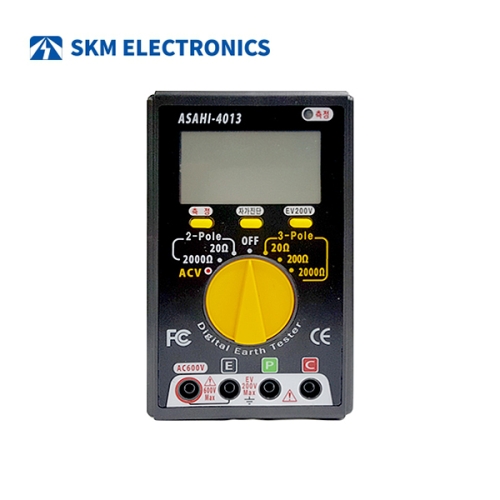 SKM전자 아사히 디지털 접지저항계 테스터기 ASAHI-4013S