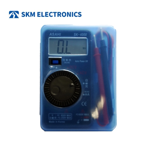 SKM전자 디지털 포켓 테스터기 SK-4000