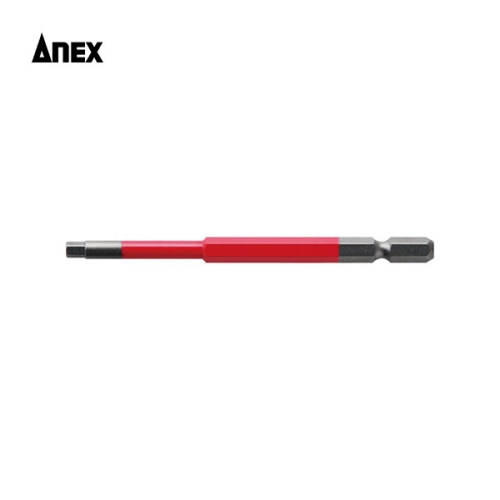 아넥스 컬러 육각 렌치 4mm 비트 H4x100 ACHX-4010