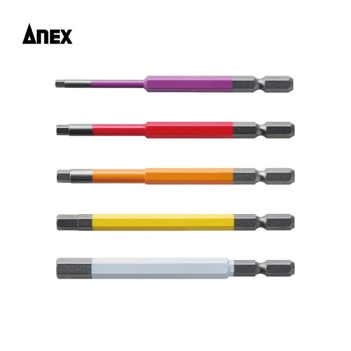 아넥스 육각 렌치 컬러 비트 세트 ACHX5-100L