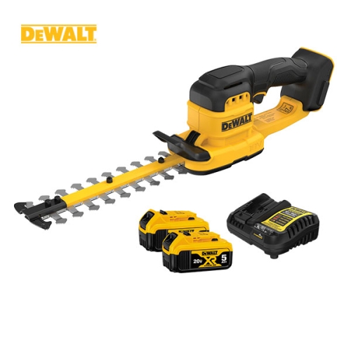 디월트 충전 20cm 콤팩트 전정기 20V 5Ah 배터리2개 DCMHT562P2