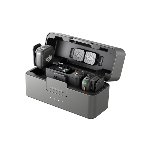 DJI Mic 3 (2 TX + 1 RX + 충전 케이스) 마이크