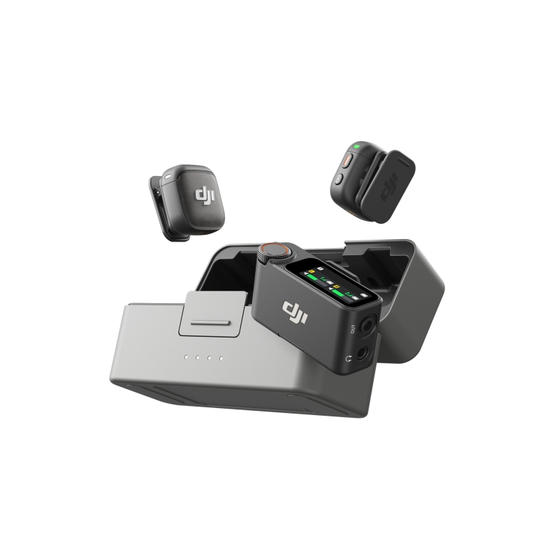 DJI Mic 3 (2 TX + 1 RX + 충전 케이스) 마이크