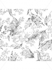 JP88-2 floral_Gray
