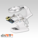 KD-3207W 탁상용 LED확대경납땜보조확대경