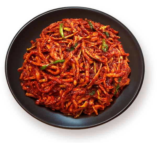 무말랭이무침