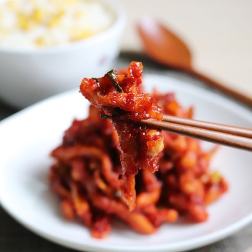 무말랭이무침
