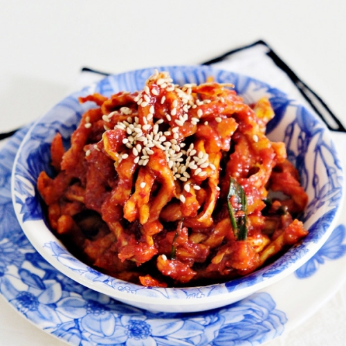 무말랭이무침