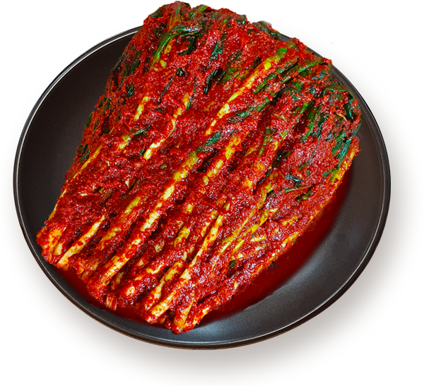 매운 파김치