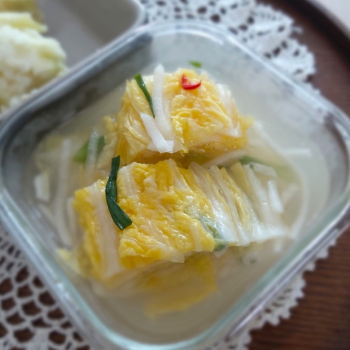 백김치