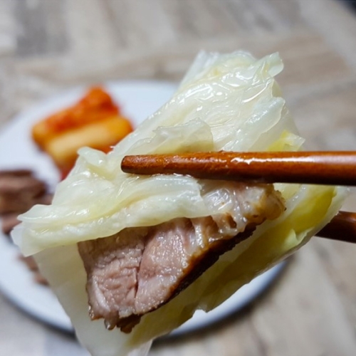 백김치