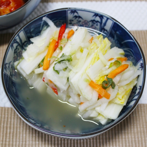 백김치