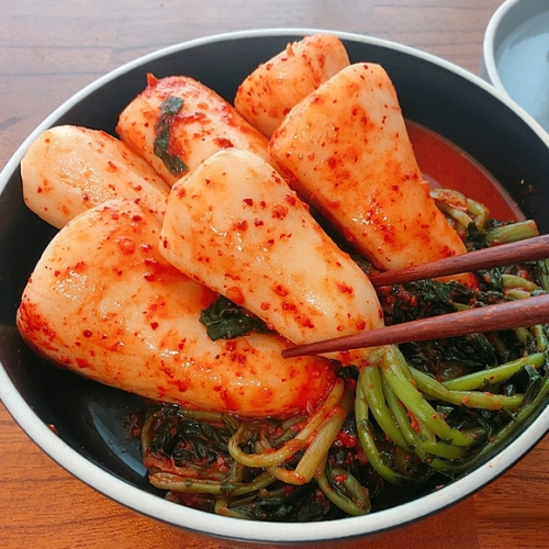 총각김치