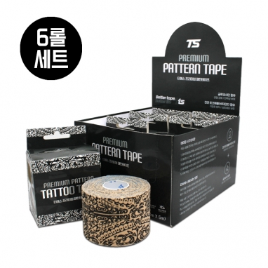 티에스 프리미엄 스포츠테이프 6롤 세트