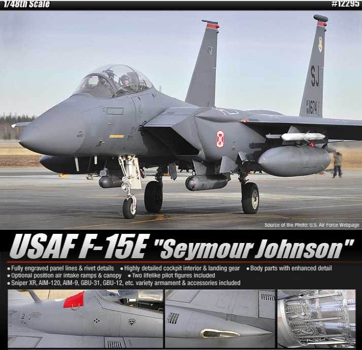 AC12295 1/48 USAF F-15E "Seypour Johnson"