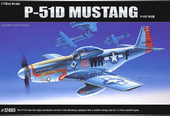 AC12485 1/72 P-51D Mustang AC12485 1/72 P-51D Mustang