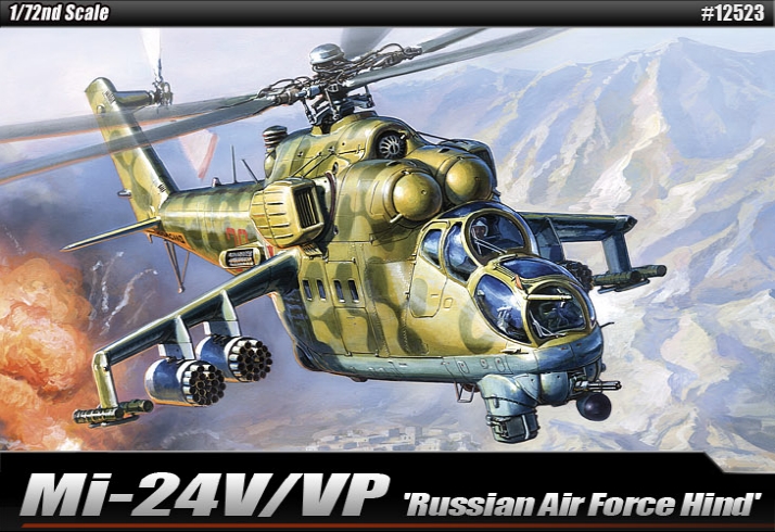 AC12523 1/72 Mi-24V/VP Hind AC12523 1/72 Mi-24V/VP Hind