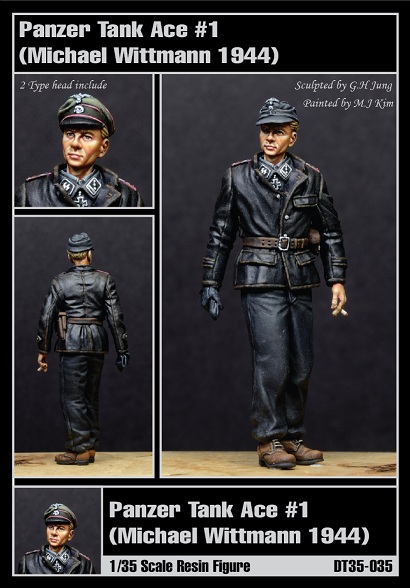 DT35035 Panzer Tank Ace #1 (1944 Michael Wittmann) DT35035 Panzer Tank Ace #1 (1944 Michael Wittmann)