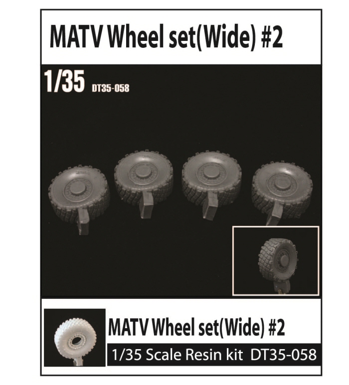 DT35058 MATV Wheel set(Wide) DT35058 MATV Wheel set(Wide)