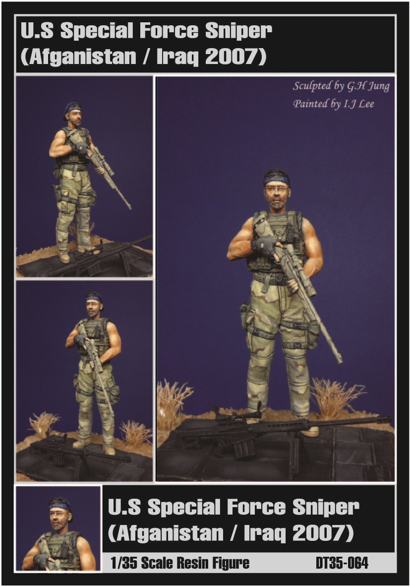DT35064 US Special Force Sniper(with M82) DT35064 US Special Force Sniper(with M82)