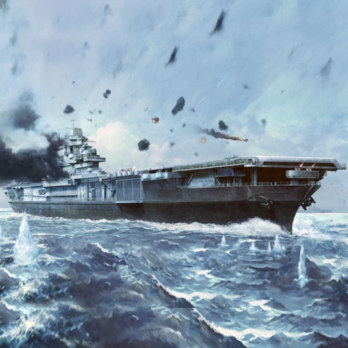 AC14229 1/700 USS YorkTown CV-5 "Midway" AC14229 1/700 USS YorkTown CV-5 "Midway"