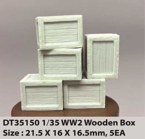 DT35150 1/35 WW2 Wooden Box(21.5 X 16 X 16.5mm) DT35150 1/35 WW2 Wooden Box(21.5 X 16 X 16.5mm)