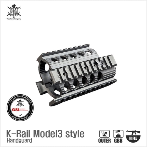 [VFC] AKS74용 K-Rail model 3 핸드가드