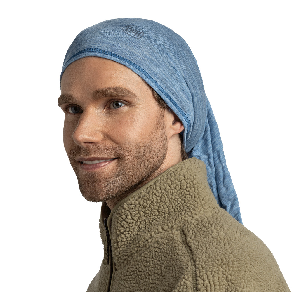 메리노 라이트웨이트 넥웨어 LAKE BLUE