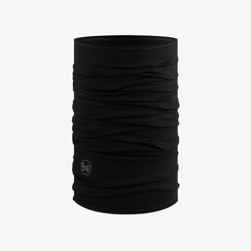 메리노 라이트웨이트 넥웨어 BLACK