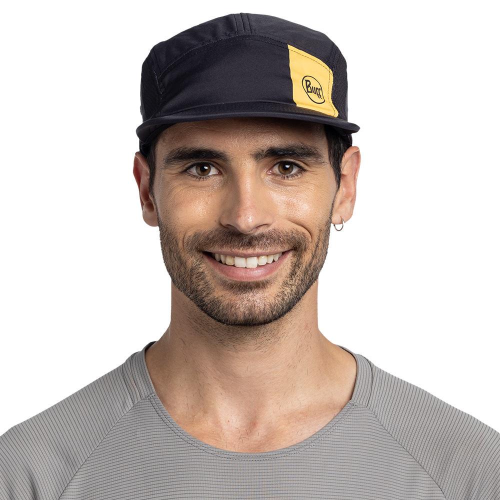 5판넬 고 캡 LOGO BLACK