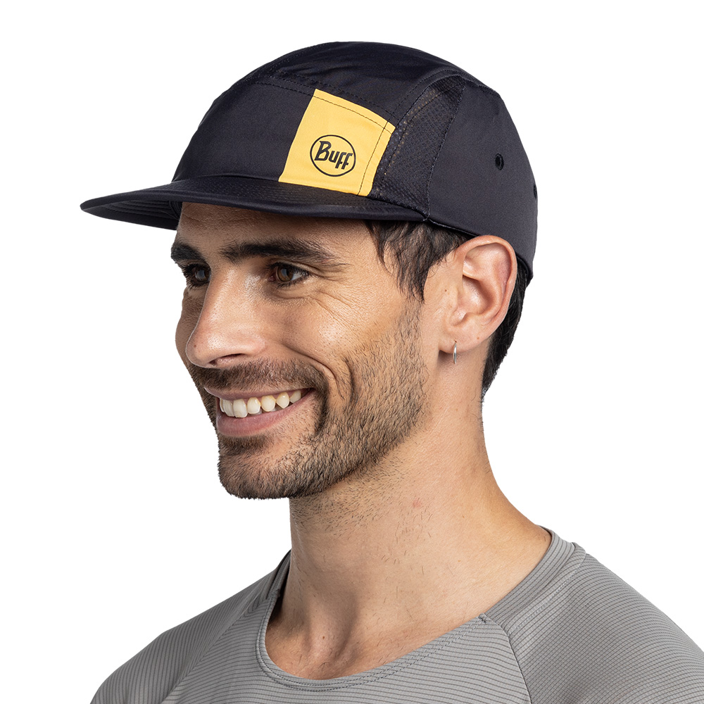 5판넬 고 캡 LOGO BLACK