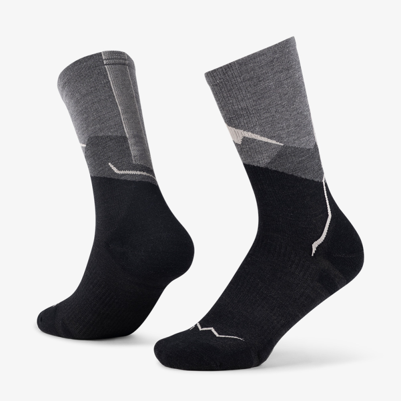 [9월 사은품 증정] 라이트웨이트 메리노울 크루삭스 GRAPHITE